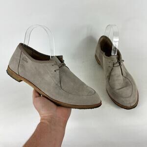 Clarks Originals Loafer Women’s 9 Gray Leather Slip-On Almond Toe Casual Shoes